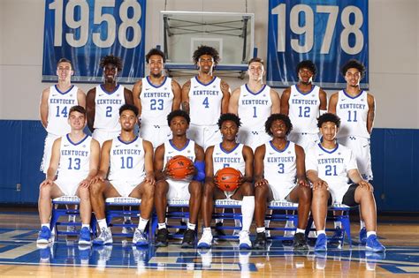 university of kentucky basketball lineup